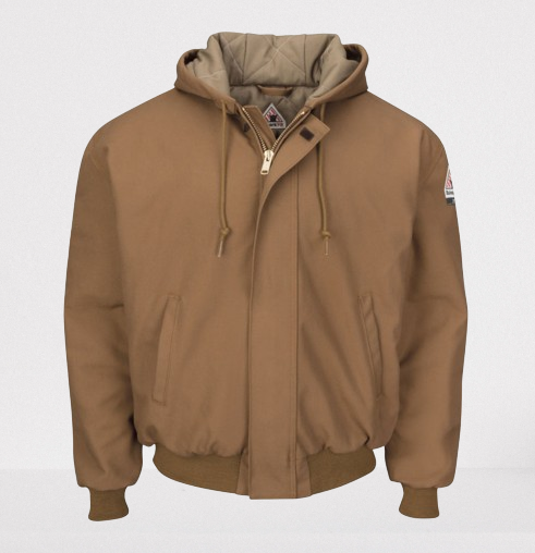 Bulwark Men's Heavyweight FR Insulated Hooded Jacket