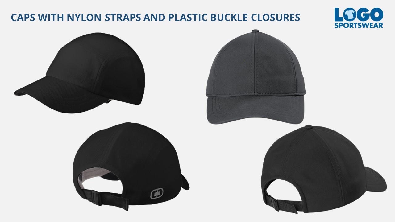 Hats with Nylon Closures