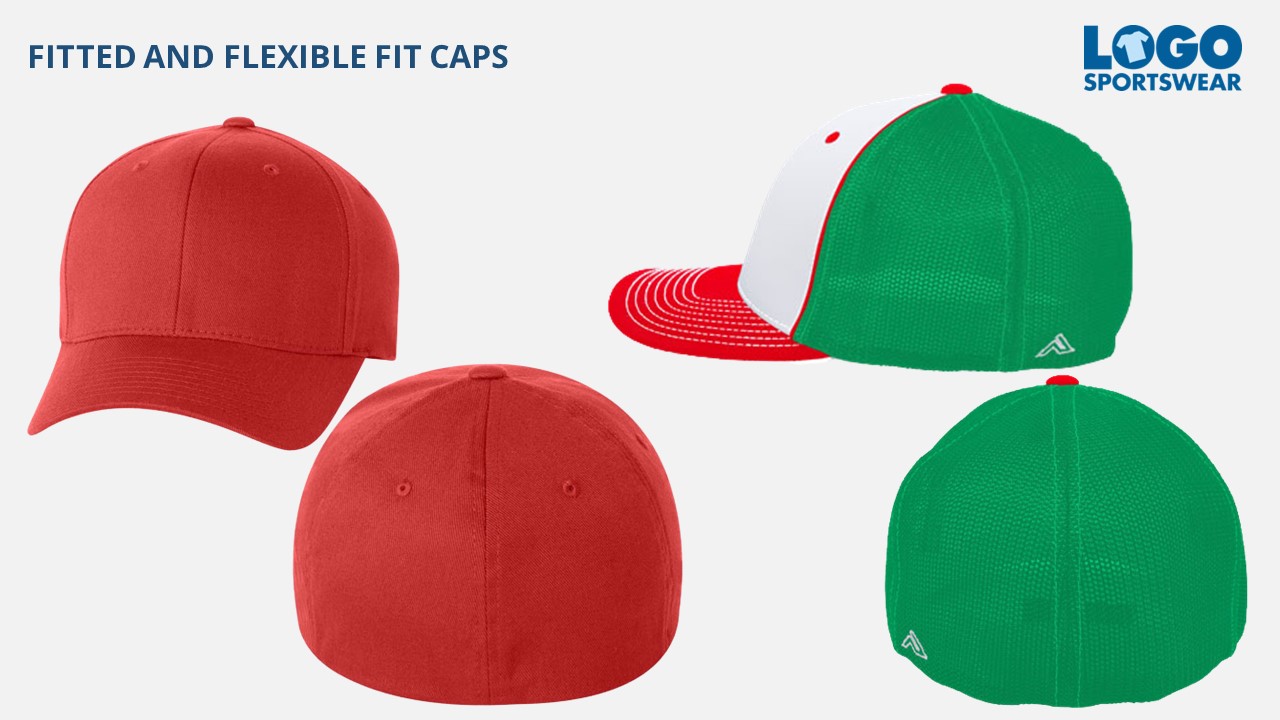 Fitted and Flexible Fit Caps